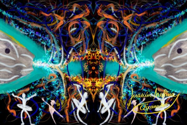 Danza de la vida 115-2 60x90cm 2020