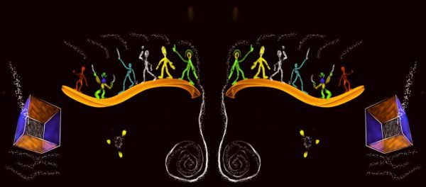 Homo cosmos 22. 66x150cm Homo cosmos 22. 66x150cm