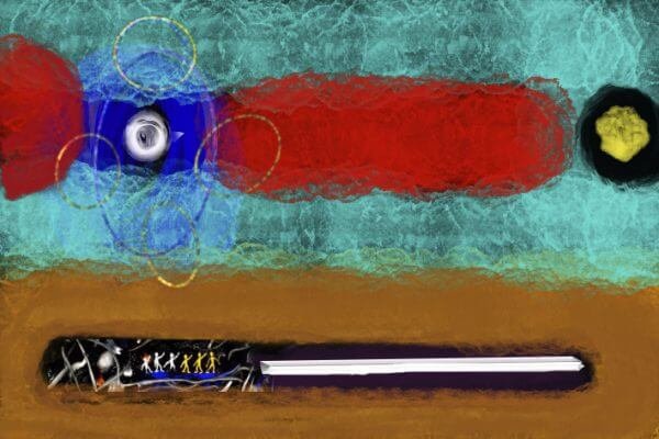 Danza de la vida 259. 50x75. 2021