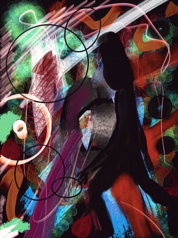 Homo cosmos 41-2. 60x80. 2020