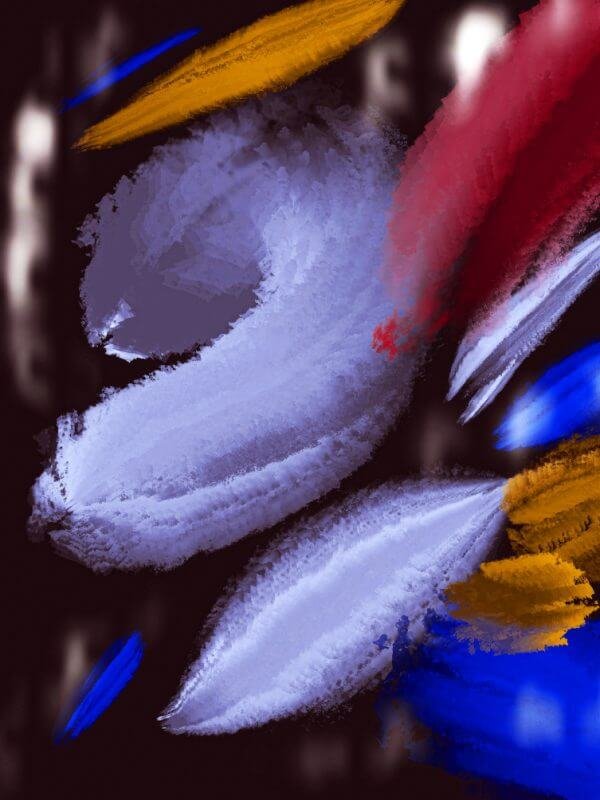 Sentir abstracto 54. 75x100. 2019 Sentir abstracto 54. 75x100. 2019