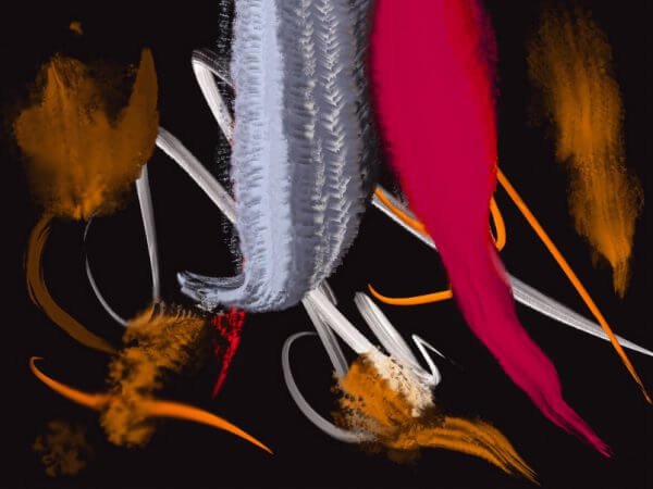 Sentir abstracto 56. 75x100. 2019 Sentir abstracto 56. 75x100. 2019