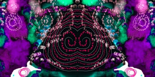 Contemplación del caos 6, 80x160 cm, 2023